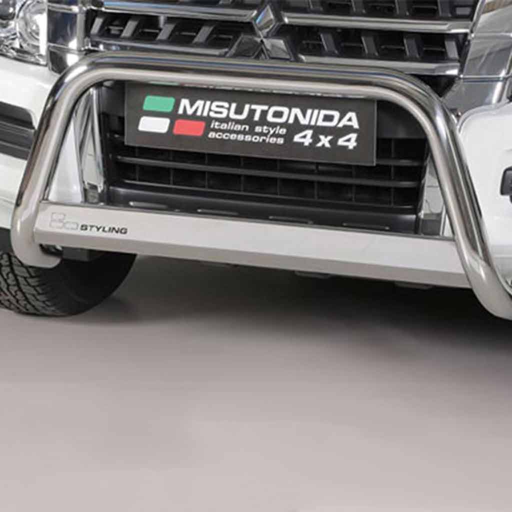 Mitsubishi shogun store bull bar