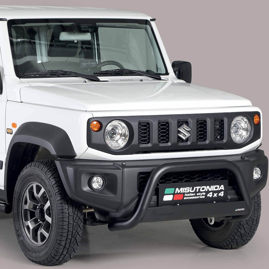 Jimny clearance winch bar