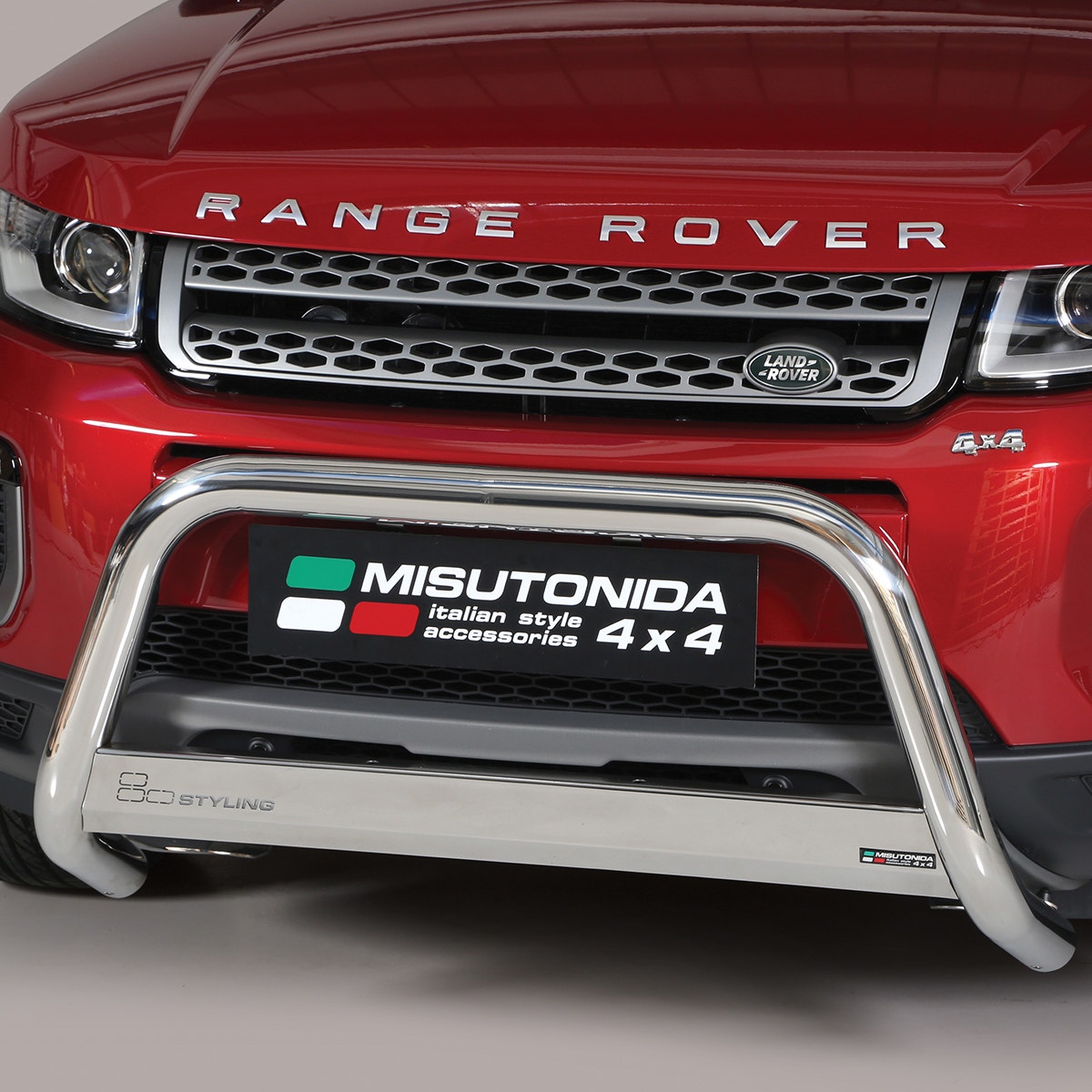 Stainless Steel Front Protection Bull Bar 63mm Range Rover Evoque Mk2 2016 Onwards