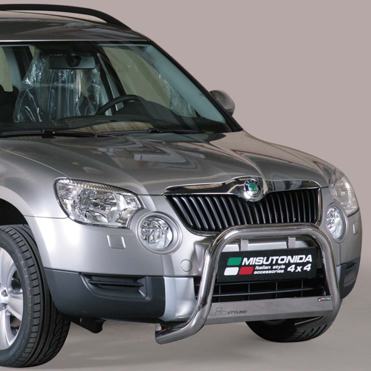 Skoda yeti bull bar deals