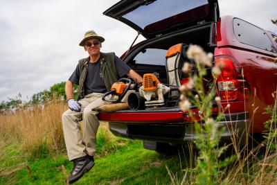Truckman helps project conserve the North Yorkshire wildlife