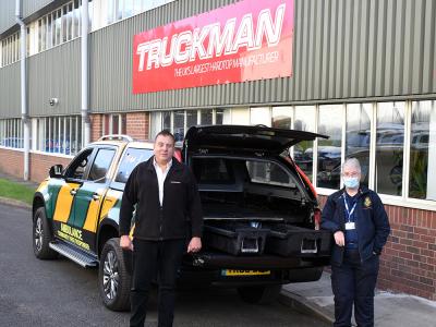 Truckman Supports Community First Responders with DECKED for Rapid Access to Equipment in Emergencies